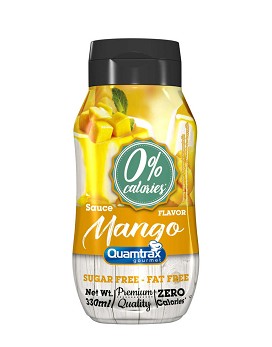 Sauce à la mangue 330ml - QUAMTRAX NUTRITION