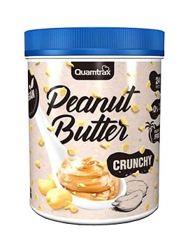 Peanut Butter Crunchy 1000 grammes - QUAMTRAX NUTRITION