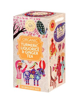 Turmeric Licorice & Ginger Tea 20 sachets of 1,75 grams - MINISTRY OF TEA