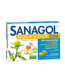 Sanagol - Gola Voce 24 comprimidos de 1,6 gramos - PHYTO GARDA