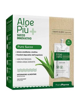 Aloe Più+ Puro Succo 10 paquetes de 50 ml - PROMOPHARMA