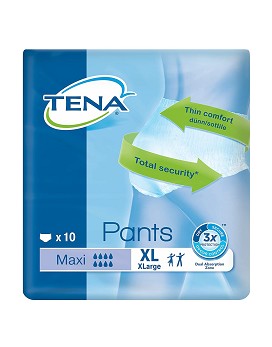 Pants Maxi 10 serviettes hygiéniques taille XL - TENA