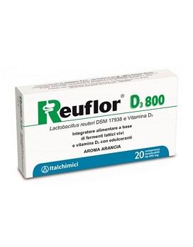 Reuflor D3 800 20 comprimidos masticables - ITALCHIMICI