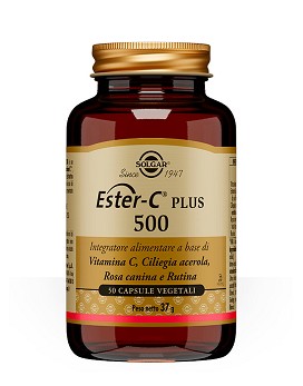 Ester-c® Plus 500 100 vegetarische Kapseln - SOLGAR