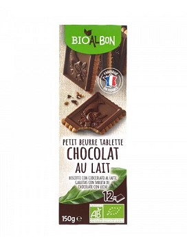 Biscotti Ricoperti di Cioccolato al Latte 150 grammes - PROBIOS