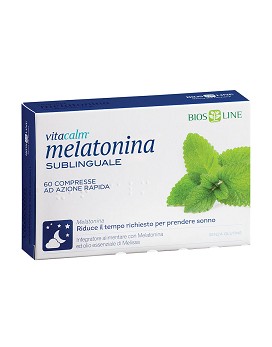 VitaCalm - Melatonina Sublinguale 60 comprimidos - BIOS LINE