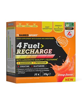 4 Fuel> RECHARGE 14 sobres de 8,5 gramos - NAMED SPORT