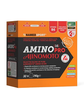 Amino(16)Pro Ajinomoto 30 sobres de 8 gramos - NAMED SPORT