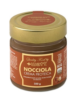 Quality Food - Crema Proteica Nocciola 250 gramos - +WATT