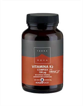 Vitamina K2 50 capsules végétariennes - TERRANOVA