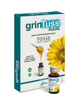 grinTuss - Adult Syrup 12 vials - ABOCA