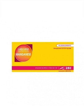 Manganese 28 flacons - OLIGOSOL-LABCATAL