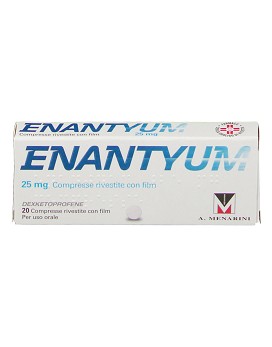 Enantyum 25 mg 20 compresse rivestite - ENANTYUM