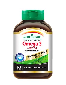 Omega 3 + MCT Oil 120 gélules - JAMIESON