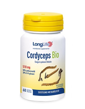 Cordyceps Bio 510 mg 60 cápsulas vegetales - LONG LIFE
