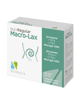 Nutriregular Macro-Lax 20 sachets de 6,5 grammes - NUTRILEYA