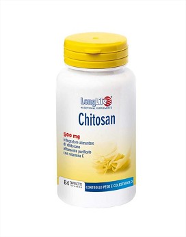 Chitosan 84 comprimés - LONG LIFE