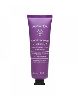 Face Scrub With Bilberry Brightening 50ml - APIVITA