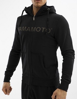 Sweatshirt Zip Negro - YAMAMOTO OUTFIT