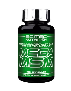 Mega MSM 100 capsules - SCITEC NUTRITION