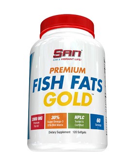 Premium Fish Fats Gold 120 gélules - SAN NUTRITION