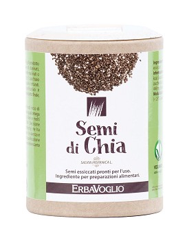 Chia - 100% Seeds of Salvia Hispanica 200 grams - ERBAVOGLIO