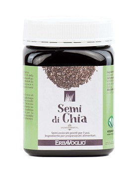 Chia - 100% Samen von Salvia Hispanica 450 gramm - ERBAVOGLIO