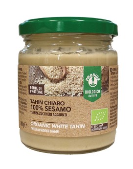 Crema chiara 100% Sesamo - Tahin chiaro senza glutine 200 grammi - PROBIOS