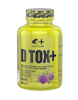 D Tox+ 120 capsules - 4+ NUTRITION