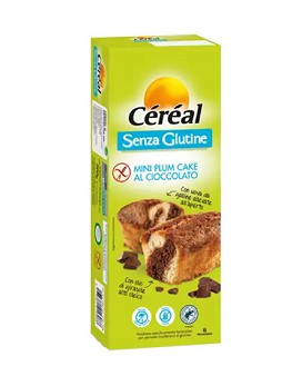 Gluten Free - Chocolate Mini Plum Cake 6 snacks of 33 grams - CÉRÉAL