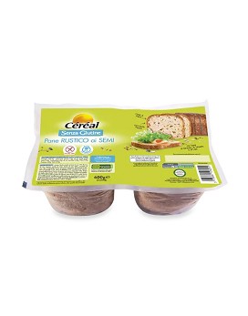 Gluten Free - Rustic Bread with Seeds 2 packs of 200 grams - CÉRÉAL