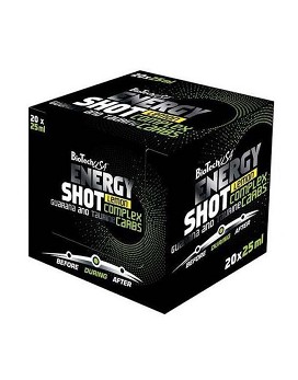Energy Shot 20 ampoules of 25ml - BIOTECH USA