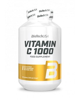 Vitamin C 1000 100 Tabletten - BIOTECH USA