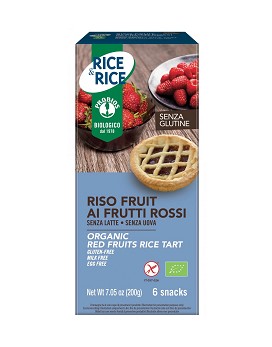 Rice & Rice - Riso Fruit ai Frutti Rossi 6 x 33,5 grams - PROBIOS