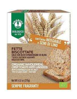 Crisp Toasts with Linseeds 270 grammes - PROBIOS