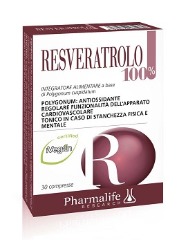 Resveratrolo 100% 30 comprimés - PHARMALIFE