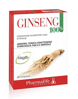 Ginseng 100% 60 comprimidos - PHARMALIFE