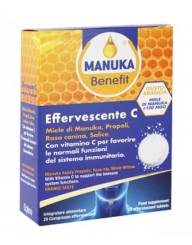 Manuka Benefit - Effervescente C 20 tabletas - OPTIMA