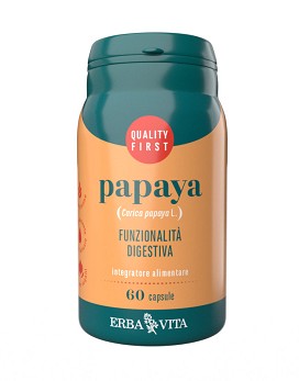 Monopflanze Kapseln - Papaya 60 Kapseln - ERBA VITA