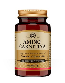 Amino Carnitina 30 cápsulas vegetales - SOLGAR