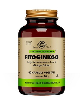 Fitoginkgo 60 capsules végétariennes - SOLGAR