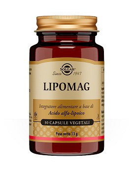 Lipomag 30 capsules végétariennes - SOLGAR