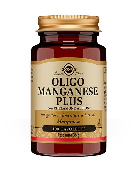 Oligo Manganese Plus 100 Tabletten - SOLGAR