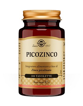 Picozinco 100 tablets - SOLGAR