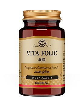 Vita Folic 400 100 comprimés - SOLGAR
