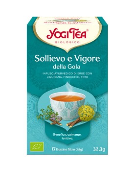 Yogi Tea - Sollievo e Vigore della Gola 17 x 1,8 gramos - YOGI TEA