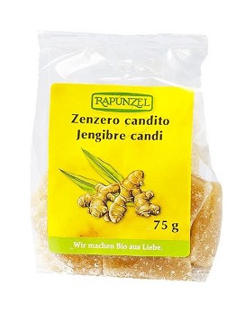 Zenzero Candito 75 grams - RAPUNZEL