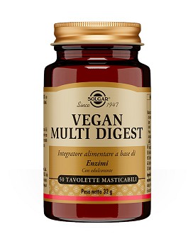 Vegan Multi Digest 50 tabletas - SOLGAR