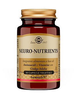 Neuro-Nutrients 30 cápsulas - SOLGAR