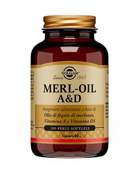 Merl-Oil A&D 100 perles - SOLGAR